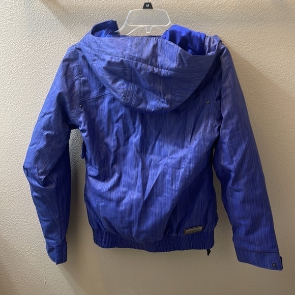 Burton Dry Ride Cool Flavors Purple Snowboarding Jacket Winter Coat Size XS - Picture 4 of 4